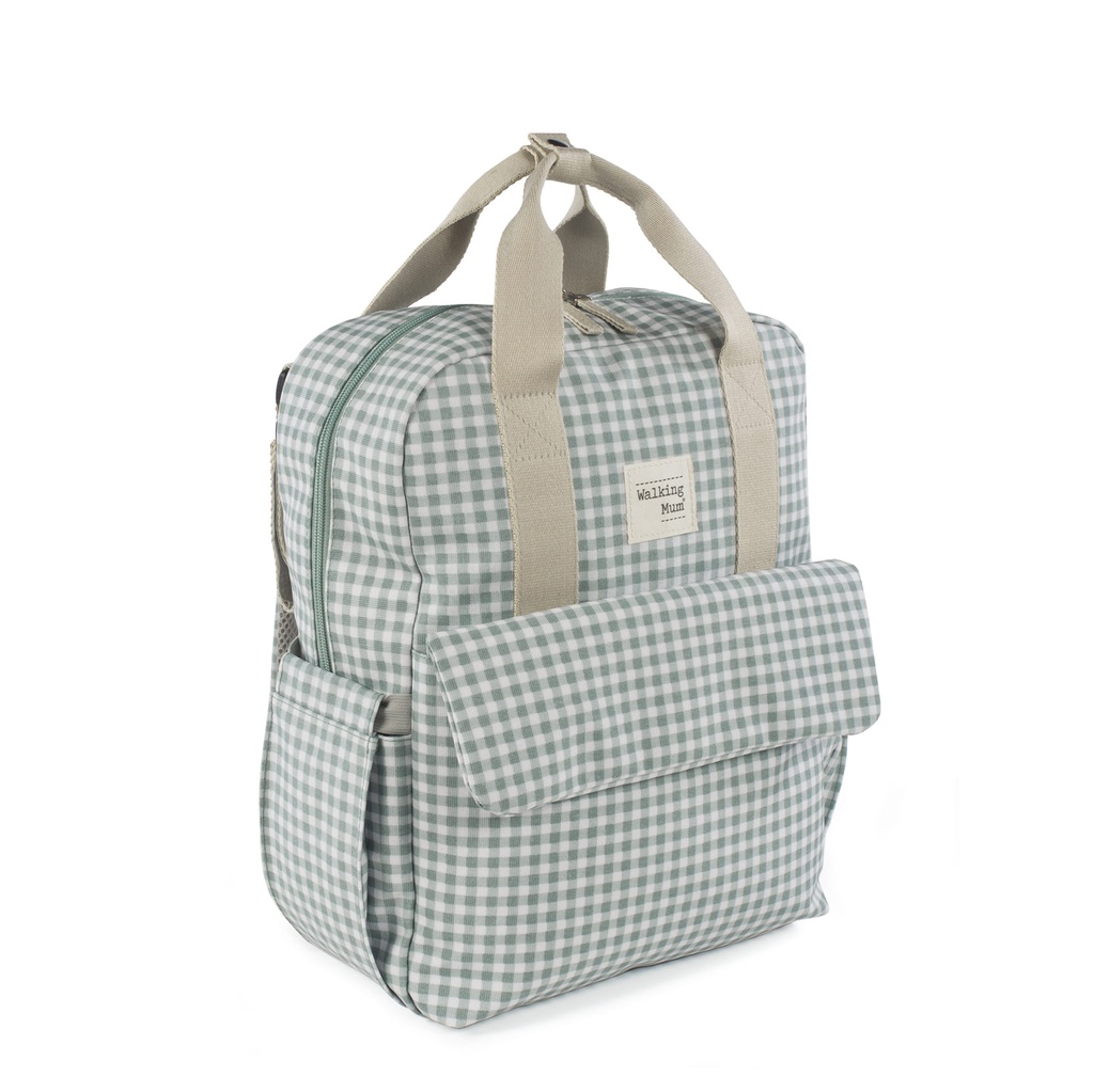  MOCHILA I LOVE VICHY VERDE