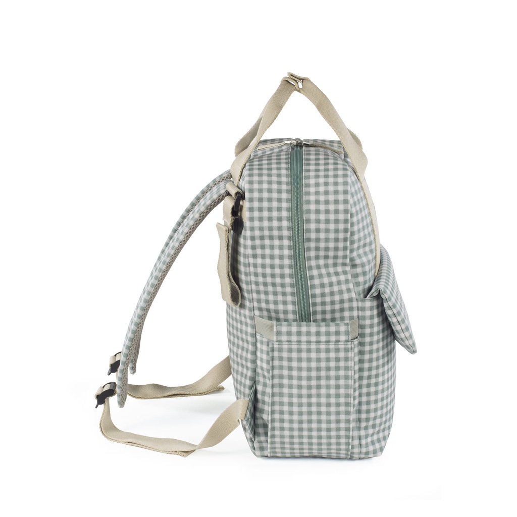  MOCHILA I LOVE VICHY VERDE