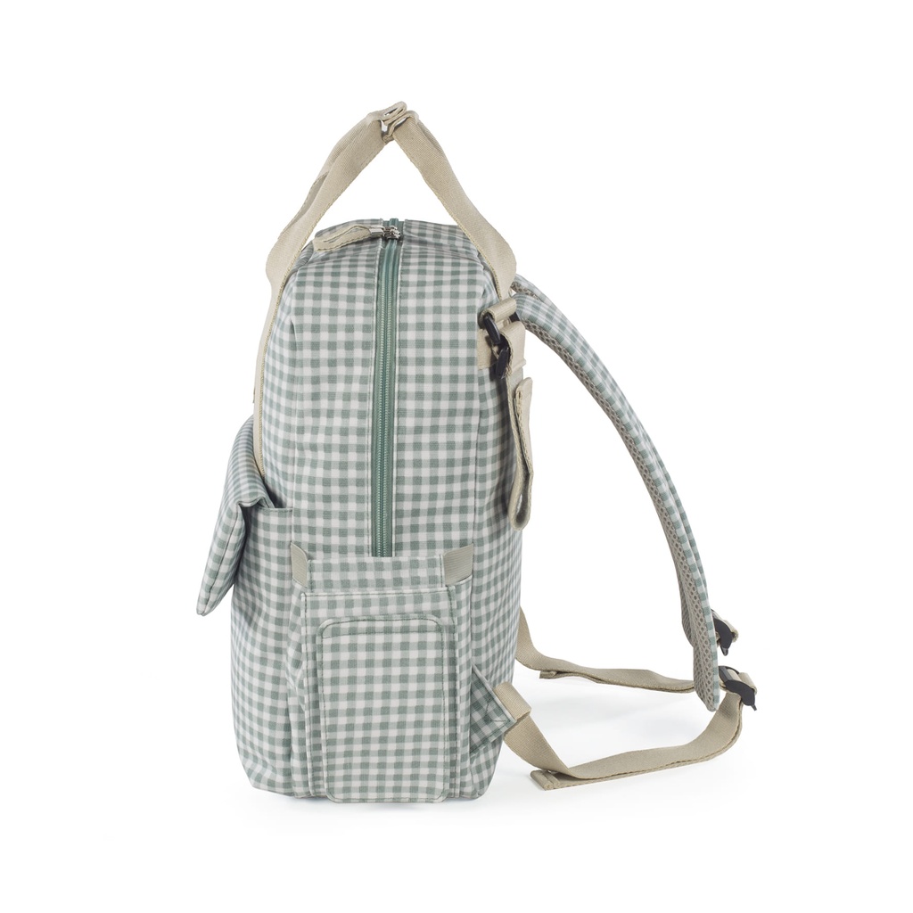  MOCHILA I LOVE VICHY VERDE