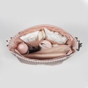 BOLSA CANASTILLA VICHY ROSA
