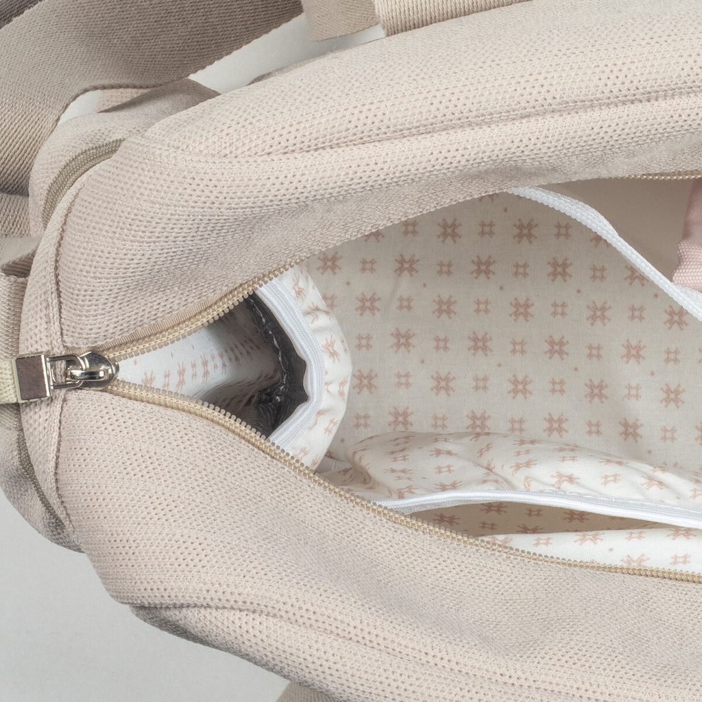 Bolsa Canastilla ECO MUM APRICOT