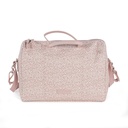 BOLSA CANASTILLA FLOWER MELLOW ROSA