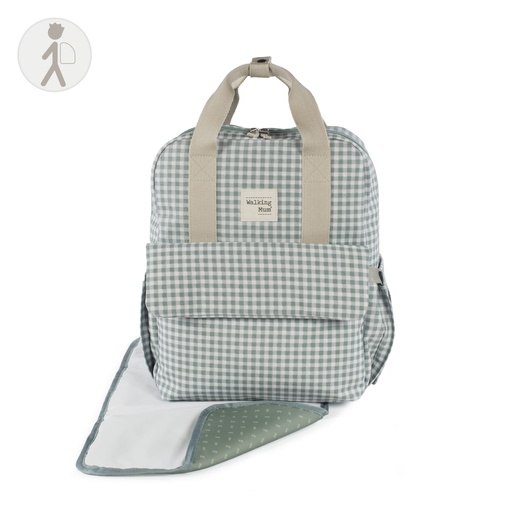  MOCHILA I LOVE VICHY VERDE
