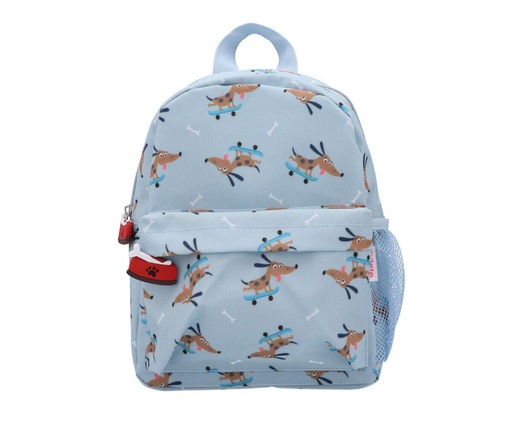 MOCHILA INFANTIL SKATER DOG (PERSONALIZADA)